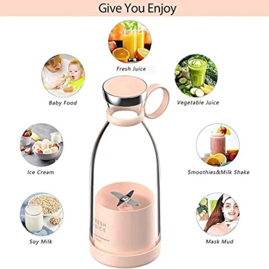 Electric Portable Mini Juicer Bottle