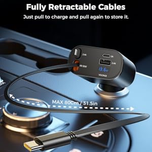 Retractable Car Charger