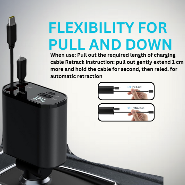 Retractable Car Charger