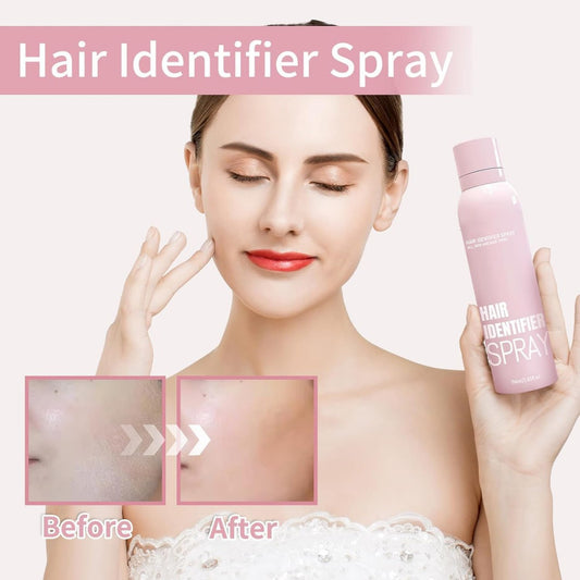 Hair Identifier Spray with 4 Pcs Razor