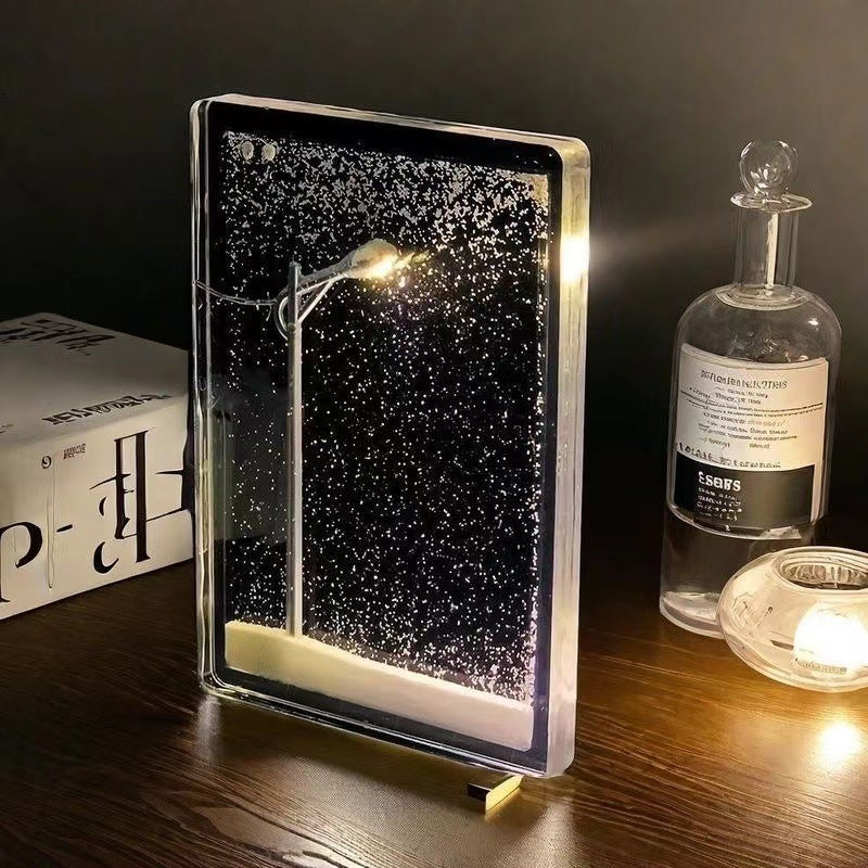 Snowy Lamp Night Light