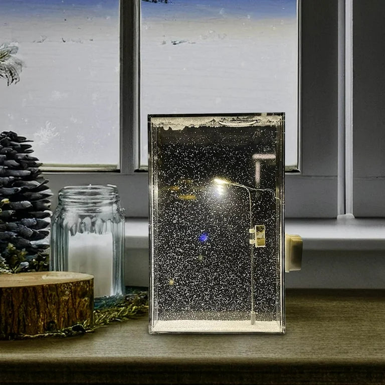 Snowy Lamp Night Light